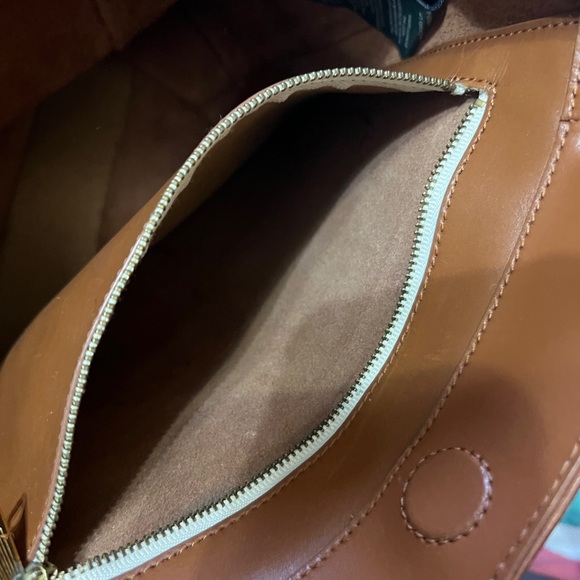 Vintage Ralph Lauren, Lauren RL Chestnut Leather Tote, Europe Sample Development - Picture 5 of 7